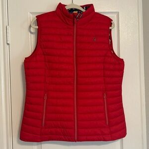 Joules Red Vest